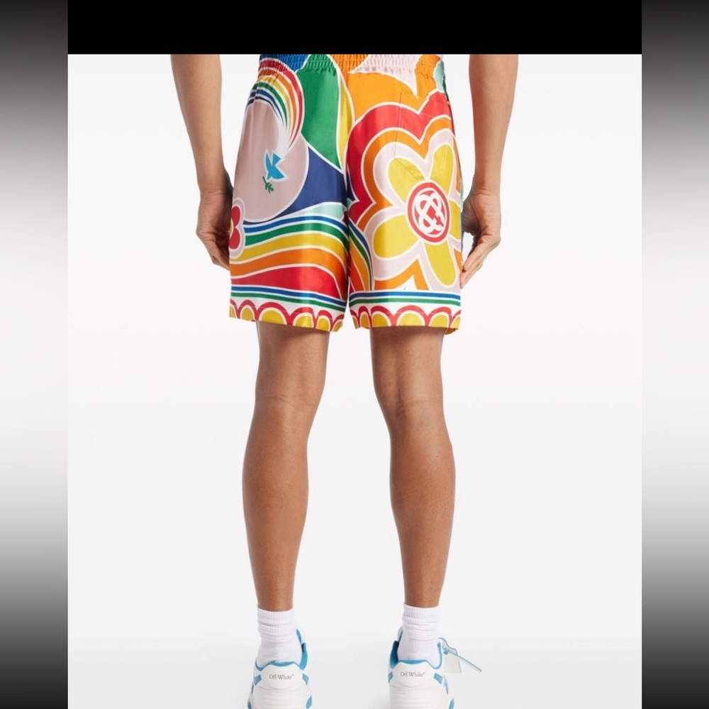 Casa Blanco Silk Shorts